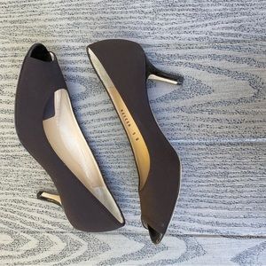 Bruno Magli Peep Toe Brown  Pumps